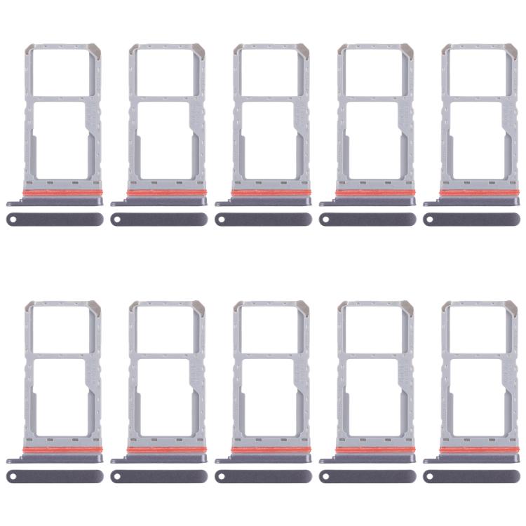 For Realme 13 5G RMX3951 10pcs Original SIM Card Tray + SIM Card Tray / Micro SD Card Tray, For Realme 13 5G(Original)