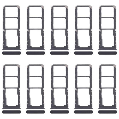 For Realme 11 5G RMX3780 10pcs Original SIM Card Tray + SIM Card Tray + Micro SD Card Tray, For Realme 11 5G(Original)