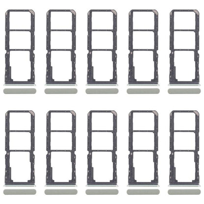 For Realme 11 5G RMX3780 10pcs Original SIM Card Tray + SIM Card Tray + Micro SD Card Tray, For Realme 11 5G(Original)