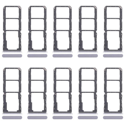 For Realme 11x 5G RMX3785 10pcs Original SIM Card Tray + SIM Card Tray + Micro SD Card Tray, For Realme 11x 5G(Original)