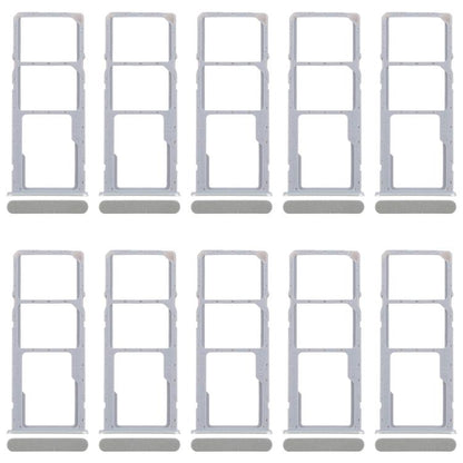 For Realme C63 5G RMX3950 10pcs Original SIM Card Tray + SIM Card Tray + Micro SD Card Tray, For Realme C63 5G(Original)