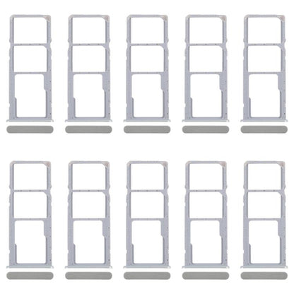 For Realme C63 4G 10pcs Original SIM Card Tray + SIM Card Tray + Micro SD Card Tray, For Realme C63 4G(Original)