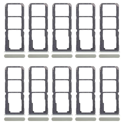 For Realme C67 5G 10pcs Original SIM Card Tray + SIM Card Tray + Micro SD Card Tray, For Realme C67 5G(Original)
