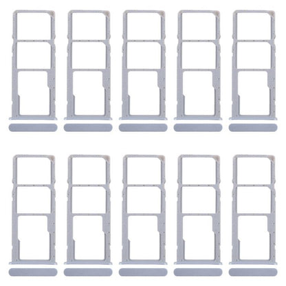 For Realme Narzo N63 4G 10pcs Original SIM Card Tray + SIM Card Tray + Micro SD Card Tray, For Realme Narzo N63 4G(Original)