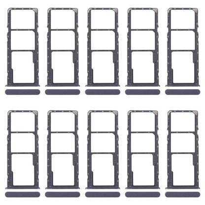 For Realme Narzo N63 4G 10pcs Original SIM Card Tray + SIM Card Tray + Micro SD Card Tray, For Realme Narzo N63 4G(Original)