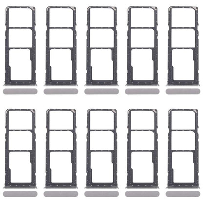 For Realme Narzo C71 4G RMX5303 10pcs Original SIM Card Tray + SIM Card Tray + Micro SD Card Tray, For Realme Narzo C71 4G (Original)