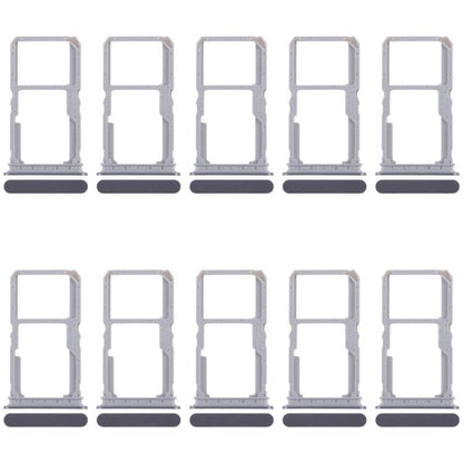 For Realme 14x 5G RMX5020 10pcs Original SIM Card Tray + SIM Card Tray / Micro SD Card Tray, For Realme 14x 5G (Original)