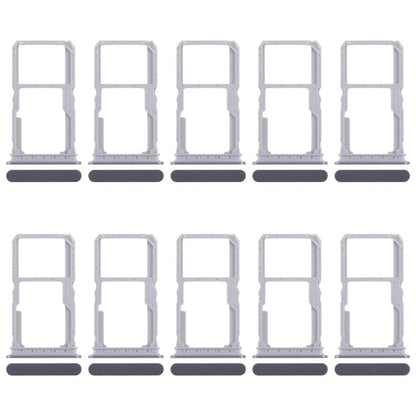 For Realme 14x India 10pcs Original SIM Card Tray + SIM Card Tray / Micro SD Card Tray, For Realme 14x India (Original)