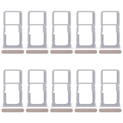 For Realme 14x India 10pcs Original SIM Card Tray + SIM Card Tray / Micro SD Card Tray, For Realme 14x India (Original)