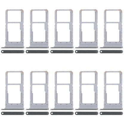 For Realme 12x India 5G RMX3998 10pcs Original SIM Card Tray + SIM Card Tray / Micro SD Card Tray, For Realme 12x India 5G (Original)