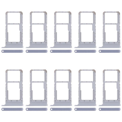 For Realme 12x India 5G RMX3998 10pcs Original SIM Card Tray + SIM Card Tray / Micro SD Card Tray, For Realme 12x India 5G (Original)