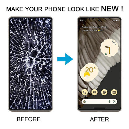 For Google Pixel 7 Pro GP4BC GE2AE Original LCD Screen Digitizer Full Assembly with Frame, Including Fingerprint Flex Cable, For Google Pixel 7 Pro(Original with Fingerprint)