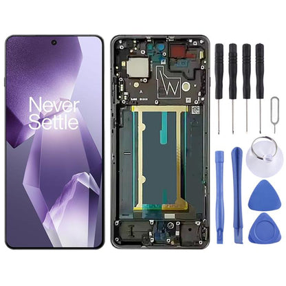 For OnePlus Ace 5 Pro PKR110 Original LCD Screen Digitizer Full Assembly with Frame, For OnePlus Ace 5 Pro(Original)