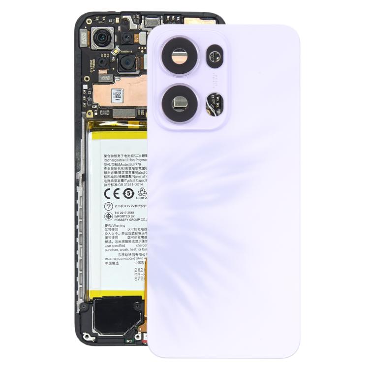 For OPPO Reno13 Pro 5G CPH2697 Original Back Cover with Camera Lens Cover, For OPPO Reno13 Pro 5G(Original with Camera Cover)