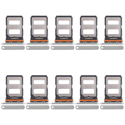For Xiaomi Civi 4 Pro 10pcs SIM Card Tray + SIM Card Tray, For Xiaomi Civi 4 Pro