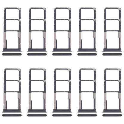For Xiaomi Poco C75 10pcs Original SIM Card Tray + SIM Card Tray + Micro SD Card Tray, For Xiaomi Poco C75