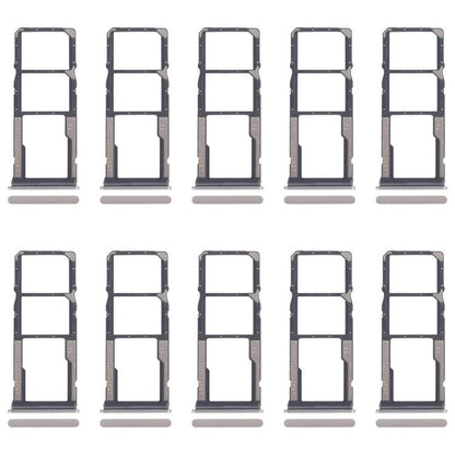 For Xiaomi Poco C75 10pcs Original SIM Card Tray + SIM Card Tray + Micro SD Card Tray, For Xiaomi Poco C75