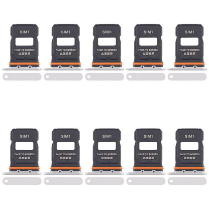 For Xiaomi 15 Ultra 10pcs SIM Card Tray + SIM Card Tray, For Xiaomi 15 Ultra