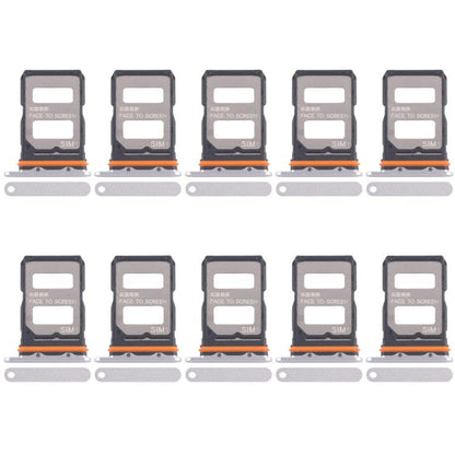For Xiaomi Redmi K70 Ultra 10pcs SIM Card Tray + SIM Card Tray, For Xiaomi Redmi K70 Ultra