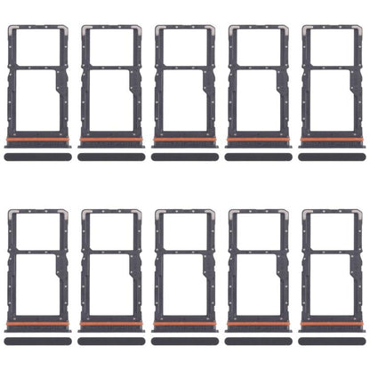 For Xiaomi Redmi Note 13R 10pcs Original SIM Card Tray + SIM Card Tray / Micro SD Card Tray, For Xiaomi Redmi Note 13R