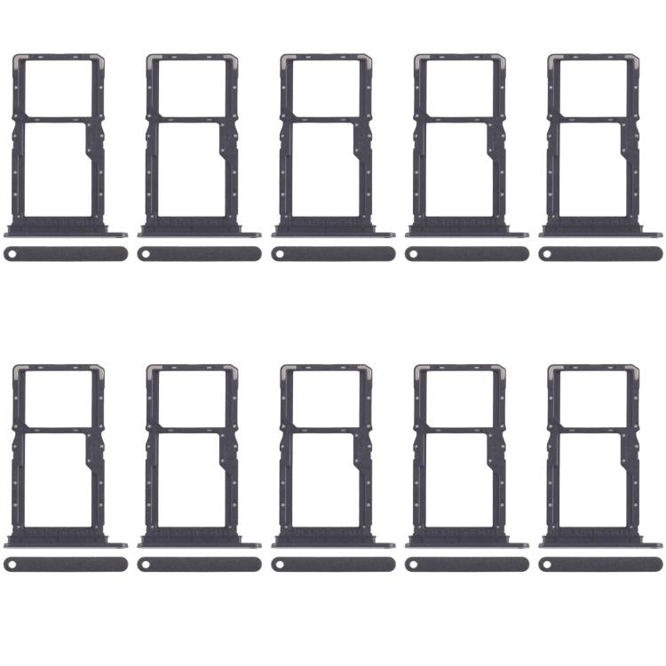 For Xiaomi Poco X6 Neo 5G 10pcs Original SIM Card Tray + SIM Card Tray / Micro SD Card Tray, For Xiaomi Poco X6 Neo 5G