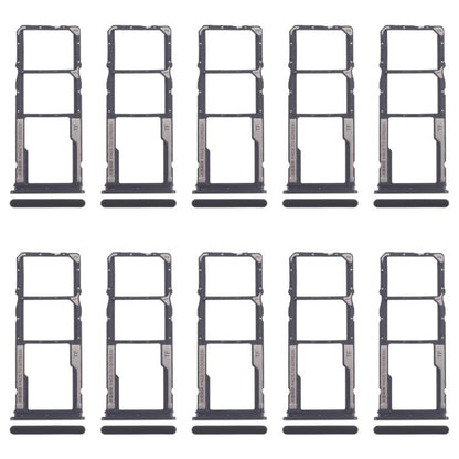 For Xiaomi Poco M6 Pro 4G 10pcs Original SIM Card Tray + SIM Card Tray + Micro SD Card Tray, For Xiaomi Poco M6 Pro 4G