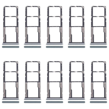 For Xiaomi Poco M6 Pro 4G 10pcs Original SIM Card Tray + SIM Card Tray + Micro SD Card Tray, For Xiaomi Poco M6 Pro 4G