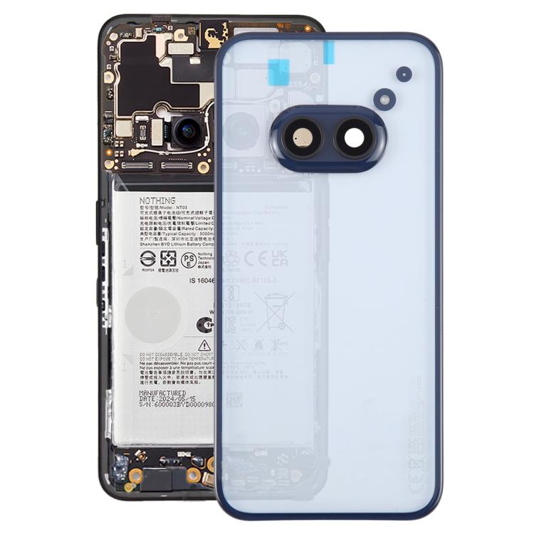 For Nothing Phone 2a Plus Original Transparent Back Cover with Camera Lens Cover, For Nothing Phone 2a Plus(Original)