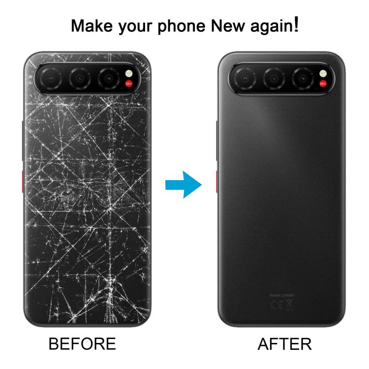 For ZTE nubia Air Z2468N Plastic Back Cover with Camera Lens Cover, For ZTE nubia Air
