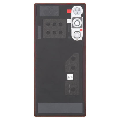 For ZTE nubia RedMagic 10 Air NX779J Original Glass Back Cover with Camera Lens, For ZTE nubia RedMagic 10 Air(Original)
