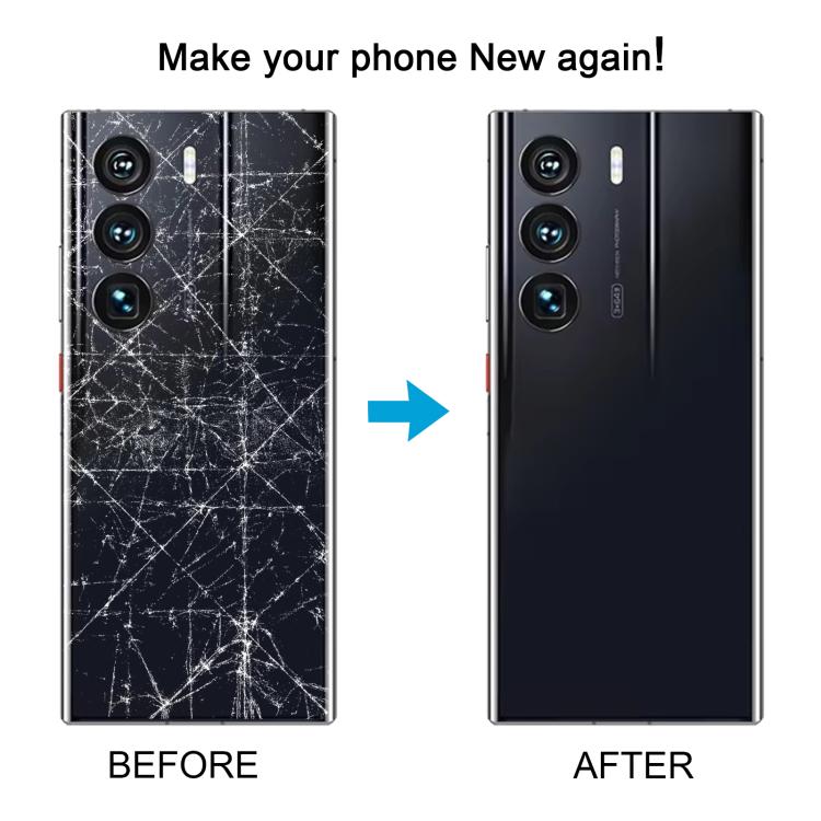 For ZTE Axon 40 Ultra Space Edition A2023P Original Ceramics Back Cover with Camera Lens Cover, For ZTE Axon 40 Ultra Space Edition