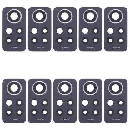 For Xiaomi Redmi Note 12 Pro 4G 10pcs Back Camera Lens, For Xiaomi Redmi Note 12 Pro 4G