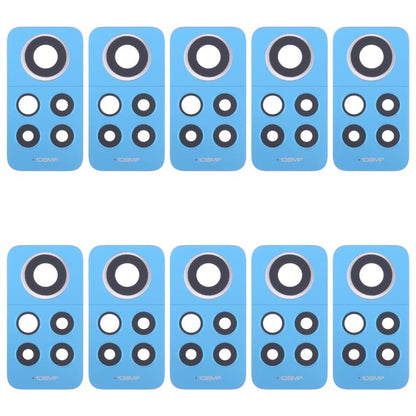 For Xiaomi Redmi Note 12 Pro 4G 10pcs Back Camera Lens, For Xiaomi Redmi Note 12 Pro 4G