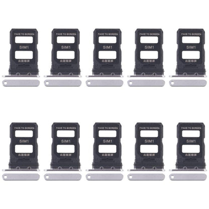 For Xiaomi 14 Pro 10pcs SIM Card Tray + SIM Card Tray, For Xiaomi 14 Pro