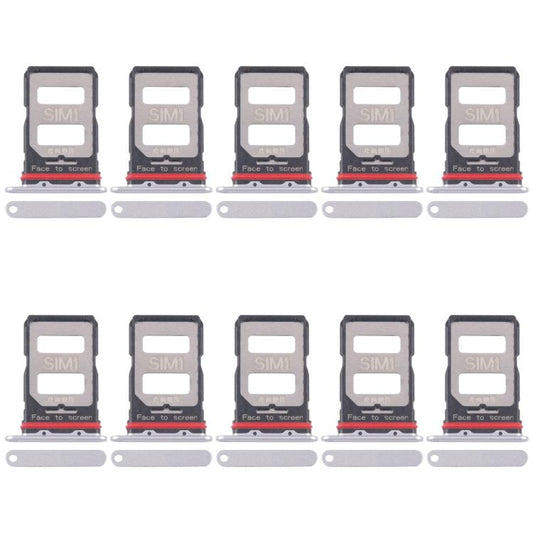 For Xiaomi Redmi K70 Pro 10pcs SIM Card Tray + SIM Card Tray, For Xiaomi Redmi K70 Pro