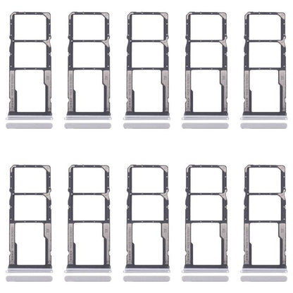 For Xiaomi Redmi 13C 5G 10pcs SIM Card Tray + SIM Card Tray + Micro SD Card Tray, For Xiaomi Redmi 13C 5G