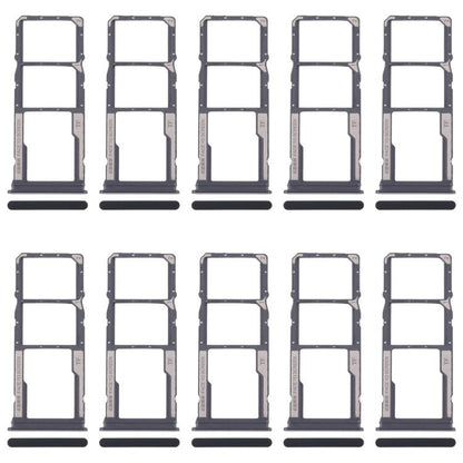 For Xiaomi Redmi 14C 5G 10pcs SIM Card Tray + SIM Card Tray + Micro SD Card Tray, For Xiaomi Redmi 14C 5G