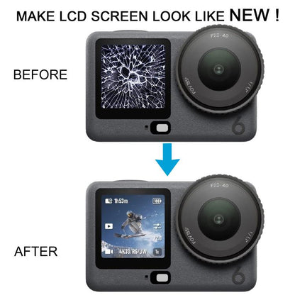 For DJI OSMO Action 6 Original Front LCD Secondary Screen with Digitizer Full Assembly, For DJI Osmo Action 6(Original Secondary LCD)