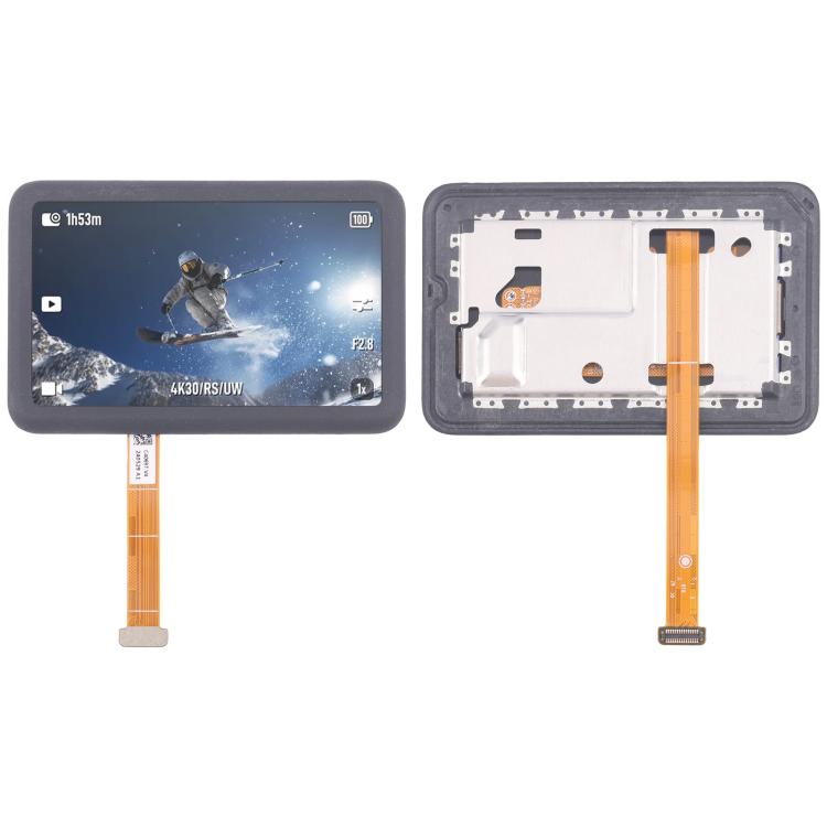 For DJI Osmo Action 6 Original Rear Main LCD Screen Digitizer Full Assembly with Frame, For DJI Osmo Action 6(Original with Frame)