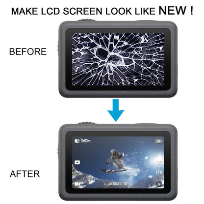 For DJI Osmo Action 6 Original Rear Main LCD Screen Digitizer Full Assembly with Frame, For DJI Osmo Action 6(Original with Frame)