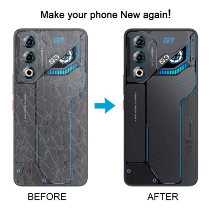 For ZTE nubia Neo 3 GT Plastic Back Cover with Camera Lens Cover, For ZTE nubia Neo 3 GT