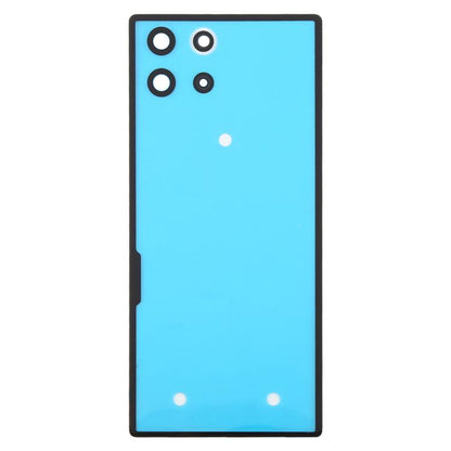 For ZTE nubia RedMagic 10S Pro NX789J Original Glass Battery Back Cover with Camera Lens Cover, For ZTE nubia RedMagic 10S Pro(Original)