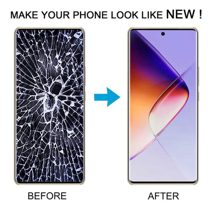 For Infinix Note 40 Pro 4G X6850 AMOLED Original LCD Screen Digitizer Full Assembly with Frame, For Infinix Note 40 Pro 4G(Original)