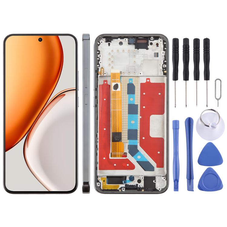 For Honor X70 Original LCD Screen Digitizer Full Assembly with Frame, For Honor X70(Original)