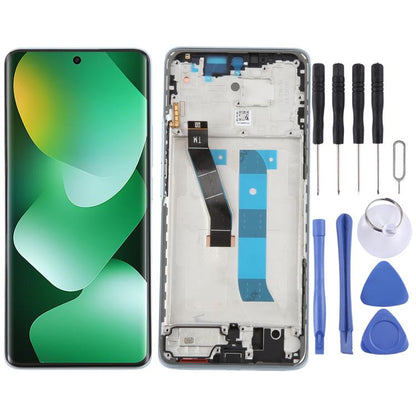 For Xiaomi Redmi Note 15 4G Original LCD Screen Digitizer Full Assembly with Frame, For Redmi Note 15 4G(Original)