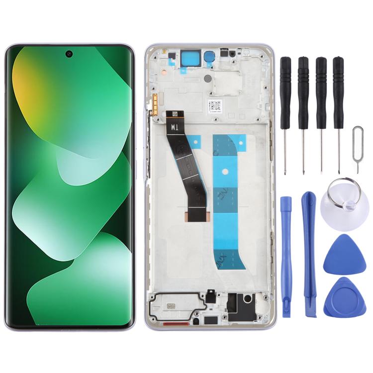 For Xiaomi Redmi Note 15 4G Original LCD Screen Digitizer Full Assembly with Frame, For Redmi Note 15 4G(Original)