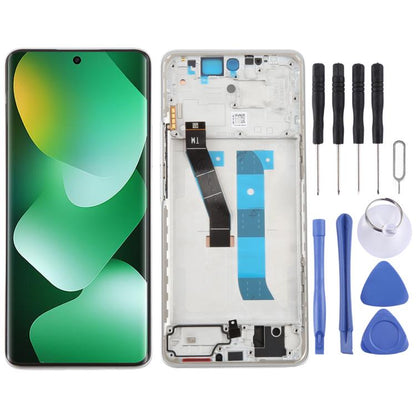 For Xiaomi Redmi Note 15 4G Original LCD Screen Digitizer Full Assembly with Frame, For Redmi Note 15 4G(Original)