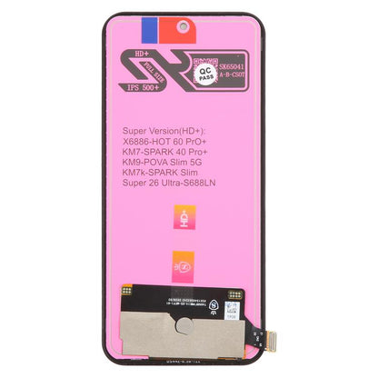 For Infinix Hot 60 Pro+ 4G X6886 TFT LCD Screen with Digitizer Full Assembly, For Infinix Hot 60 Pro+ 4G(TFT)