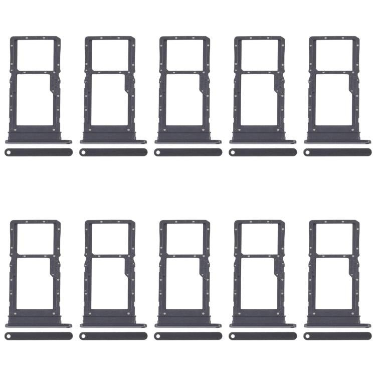 For Honor Play6T 10pcs Original SIM Card Tray + SIM Card Tray / Micro SD Card Tray, For Honor Play6T(Original)