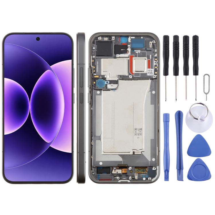 For Xiaomi 17 Pro Max Original LCD Screen Digitizer Full Assembly with Frame